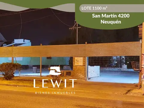 LOTE COMERCIAL APTO DESARROLLO EN VENTA  AV. SAN MARTIN 4200