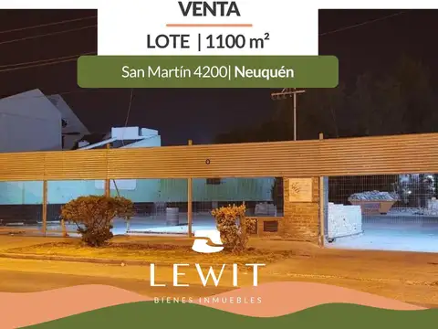 Venta lote comercial | Apto desarrollo | Av. San Martín al 4200 | Neuquén