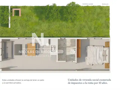 Departamento en Venta de 3 ambientes