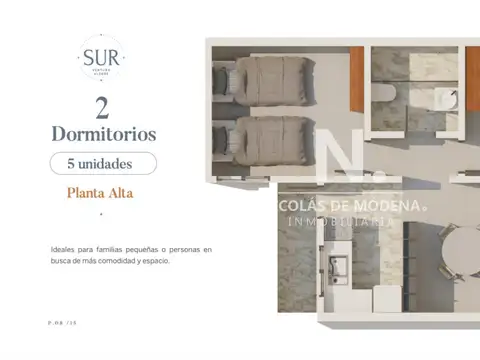 Vende Apartamento de 2 Dormitorios en el Centro de Maldonado