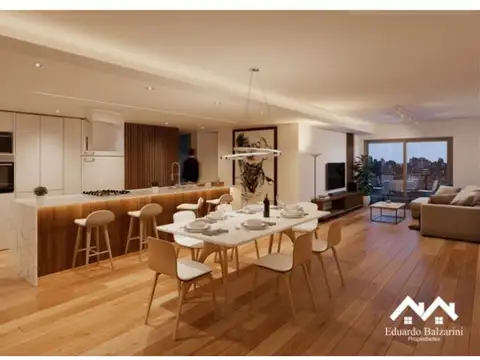 Departamento 5 ambientes con 2 baños