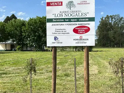 Barrio Los Nogales, Colonia Suiza, Baradero.