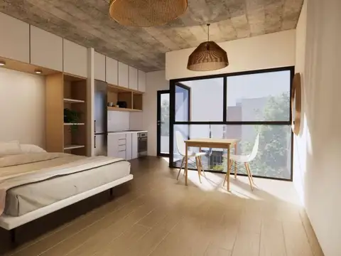Departamento Monoambiente con 1 baño