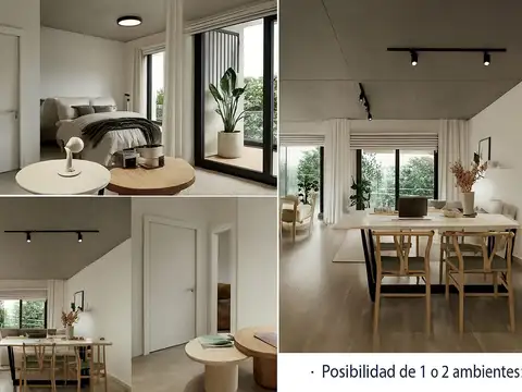 Departamento en Venta de 1 dormitorio