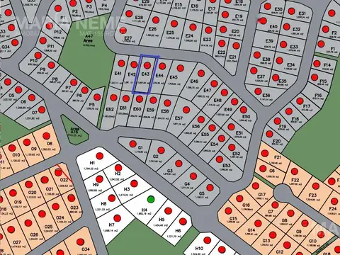Terreno E43 en barrio privado Dos Valles Financiado