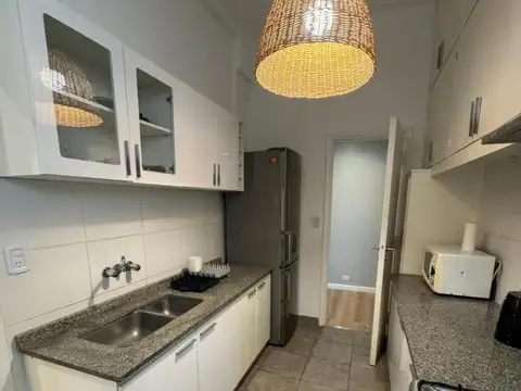 ALQUILER DPTO 3 AMBIENTES AMOBLADO + DEPENDENCIA - RECOLETA
