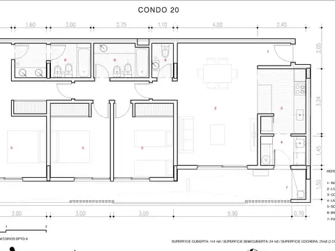 Departamento en Venta con 2 cocheras