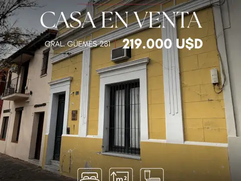 Casa en venta en el Centro de Salta Capital