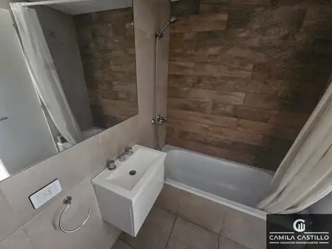 Departamento 2 ambientes con 1 baño