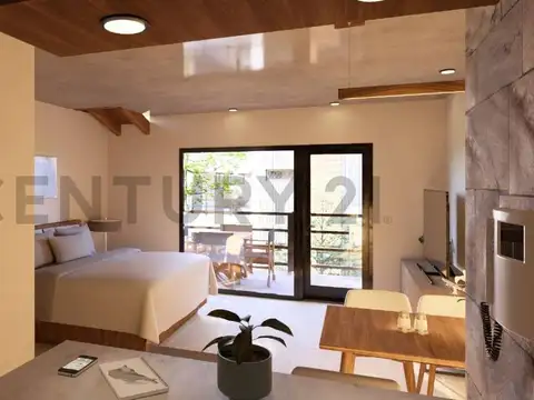 Departamento 2 ambientes con 1 baño