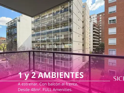 Venta - Departamentos - 1 y 2 ambientes - Palermo - Amenities