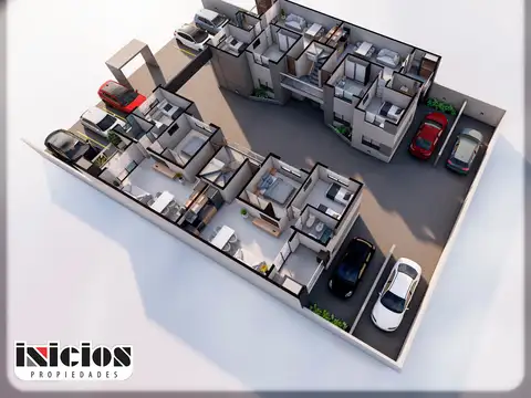 Departamento 3 ambientes con 1 baño