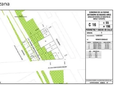 Terreno en Venta 31  mts Fondo