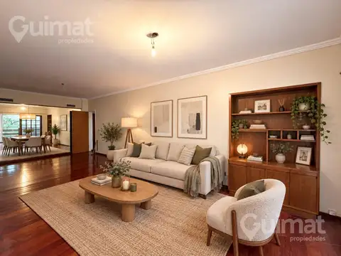 Villa Urquiza Piso Palier privado, Balcón Terraza Hab En Suite 3 Dormitorios con Balcón corrido
