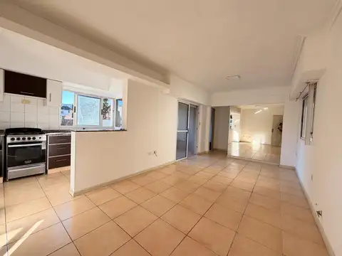 Departamento 2 ambientes con 2 baños