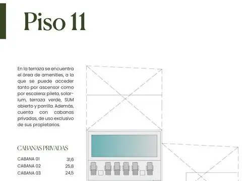 Departamento en Venta de 2 dormitorios