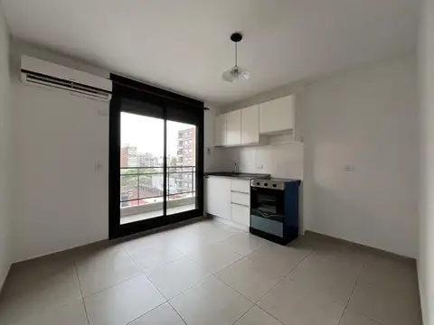 Departamento de un dormitorio con balcon en alquiler