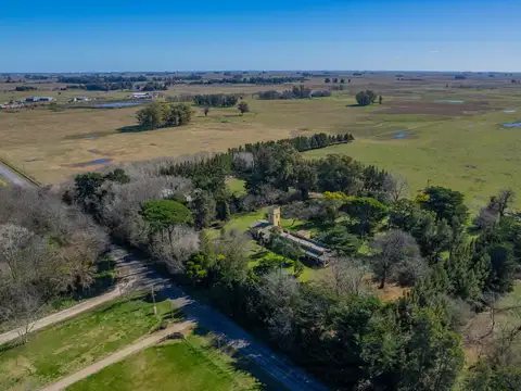 Estancia de 1830 con 42 has y cancha de polo a 50km del mar