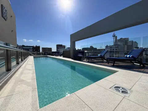 4 AMB FTE C/BALCON ATERRAZADO Y COCHERA - TORRE PREMIUM C/AMENITTIES