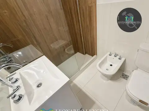 Departamento 2 ambientes con 2 baños