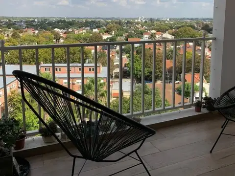 Excelente departamento en venta piso alto Beccar APTOCREDITO