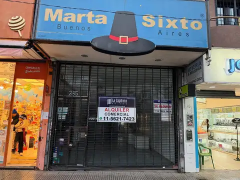 Excelente Local Comercial  en Alquiler Pleno Centro S.Isidro