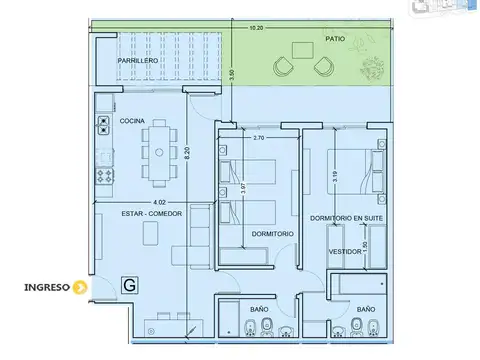 Departamento en Venta en Funes, Rosario