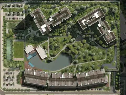 departamento enalquiler  Bosque Pilar , amenities   a estren