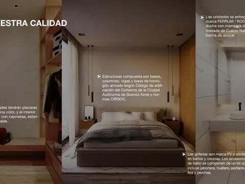 Departamento en Venta de 1 dormitorio