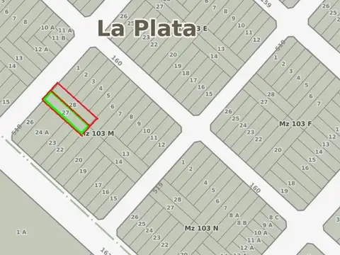 LOTES EN VENTA -  LA PLATA
