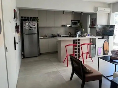 Departamento 2 ambientes con 1 baño