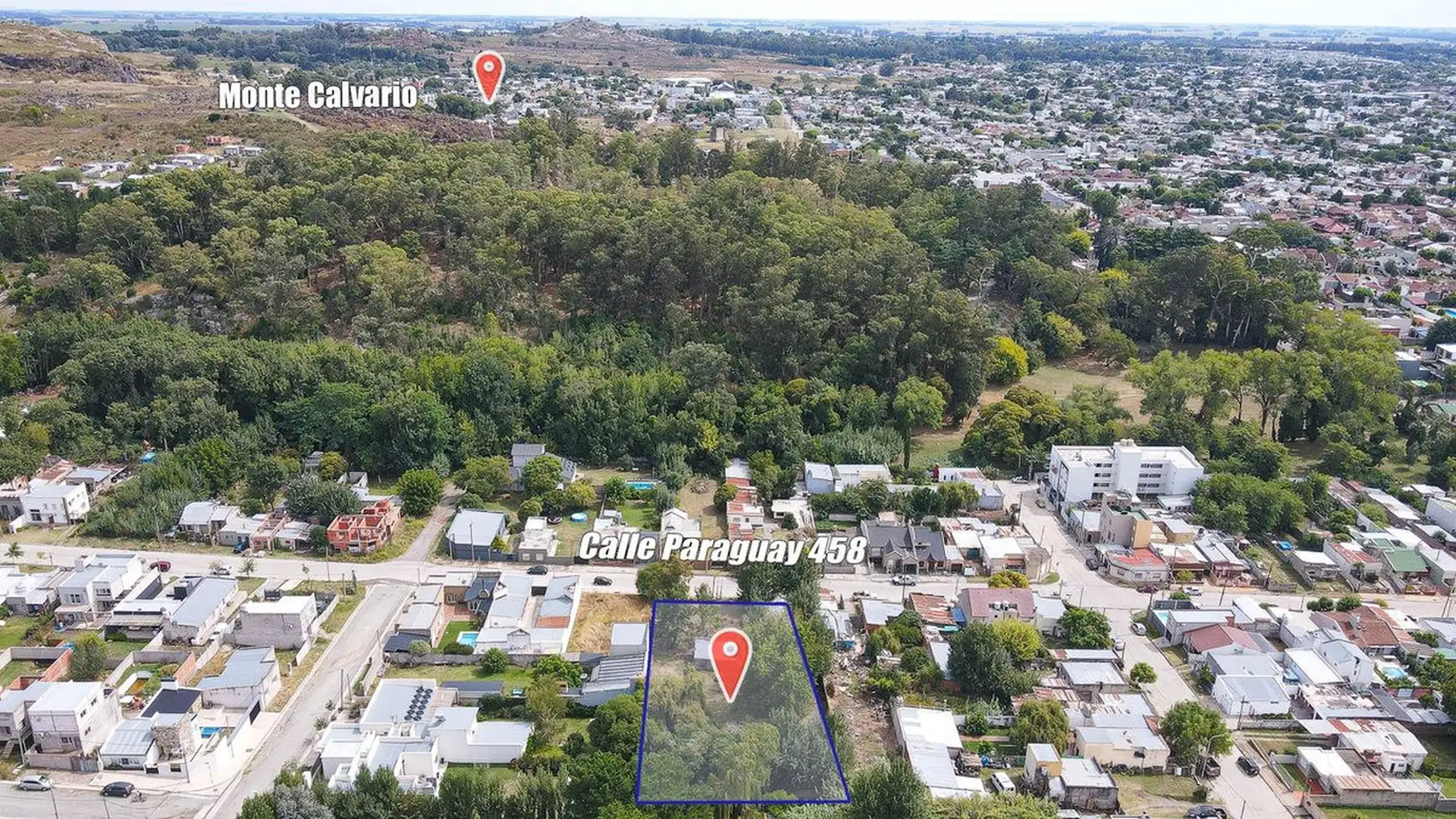 Venta lote 1300m² con dos casas a reciclar - Zona Calvario