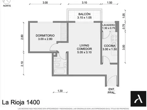 La Rioja 1400, Piso 6