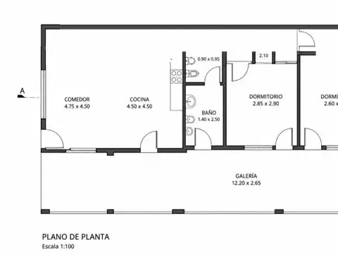 Casa en Venta de 2 dormitorios