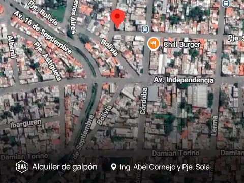 Alquiler de galpon