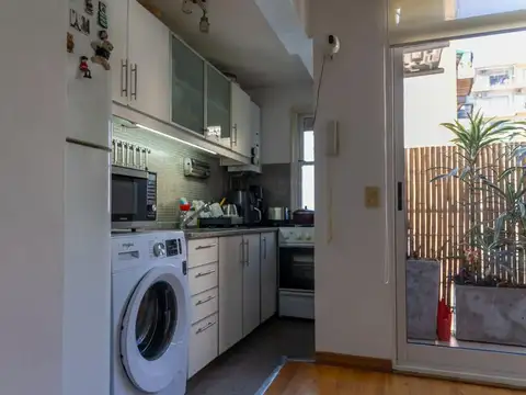 Departamento 2 ambientes con 2 baños