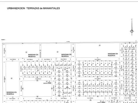 Terreno de 360 m2  en   Terrazas de Manantiales