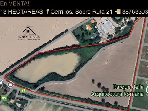 OPORTUNIDAD 13 HECTAREAS EN VENTA!