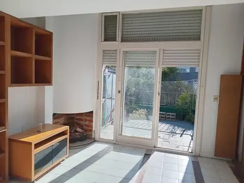 Departamento de 2 1/2 amb  tipo loft con gran balcón terraza