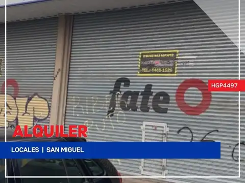 Local - Alquiler - Argentina, San Miguel - Av. Ricardo Balbin  2860