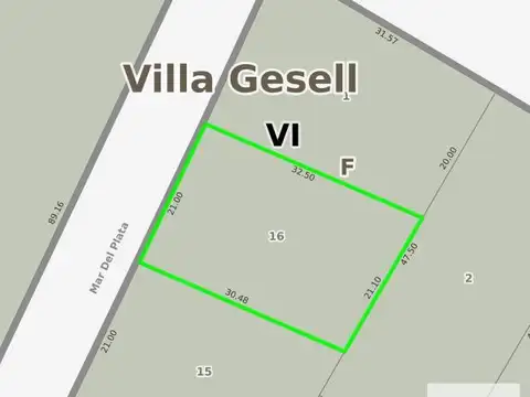 Terreno en Venta de 661,0 m2