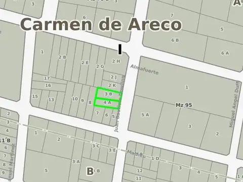 Terreno en Venta en Carmen de Areco, USD 50.000