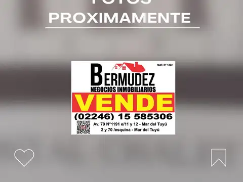 Venta Chalet 3 Ambientes A Estrenar Calle 86 E 7 Y 8 Mar del Tuyú