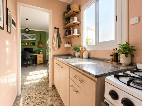 Departamento de 2 Ambientes en Venta en Barracas con Balcón