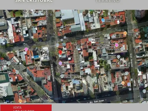Terreno 100 m² - 24 de Noviembre entre Av San Juan y Humberto Primo