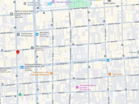 Combate de Los Pozos e/ Moreno y Avenida Belgrano