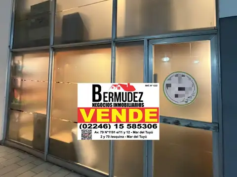 Venta Local Calle 2 Entre 36 Y 37 Galeria Edificio Cosmos II Santa Teresita
