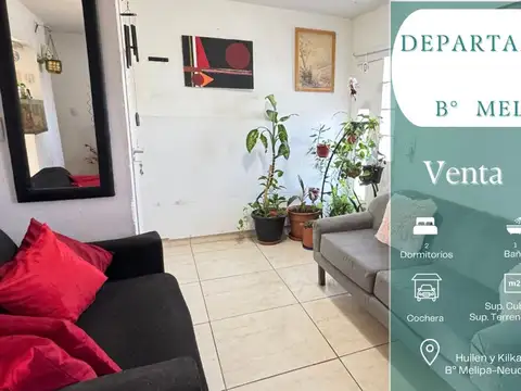 VENTA DEPARTAMENTO DE 2 DORMITORIOS B° MELIPAL NQN