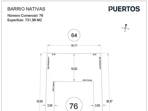 Terreno en Nativas