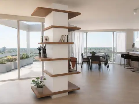 Departamento 4 ambientes con 6 baños
